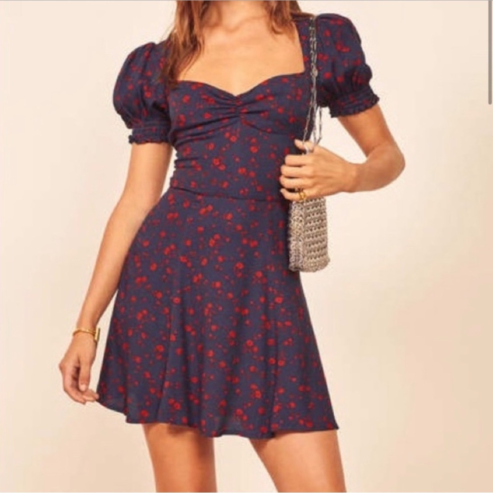 Reformation Drea Dress in Anthem